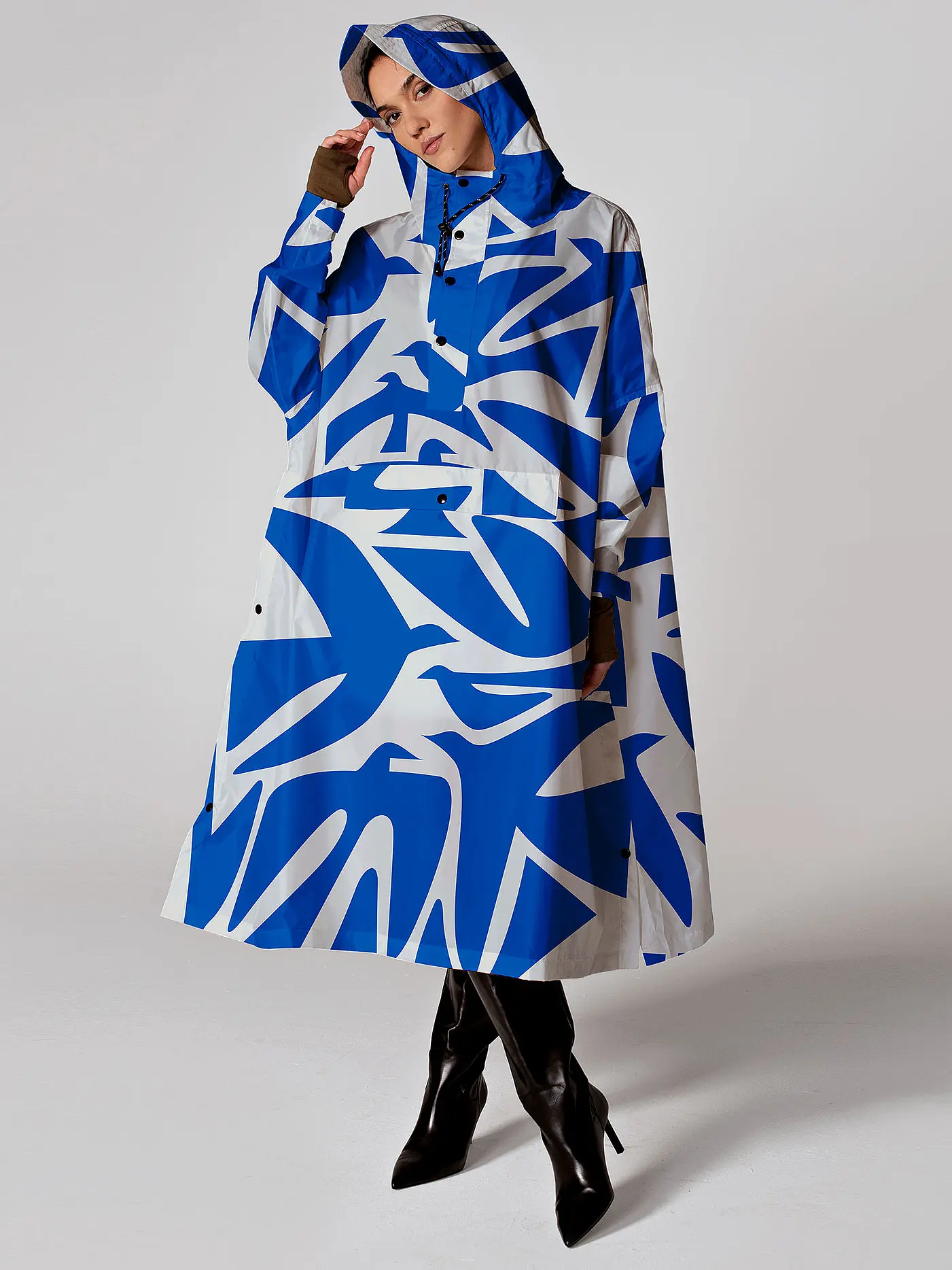 RAINKISS | Regenjacke - Regenponcho Damir | blau